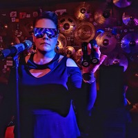 TCOSS photo of Jamie on LED visuals