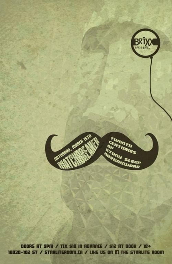 Poster for a post-Brixx show on Mar 15